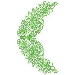 Flowers And Tree Embroidery Design 5 Flowers And Tree Embroidery Design 5